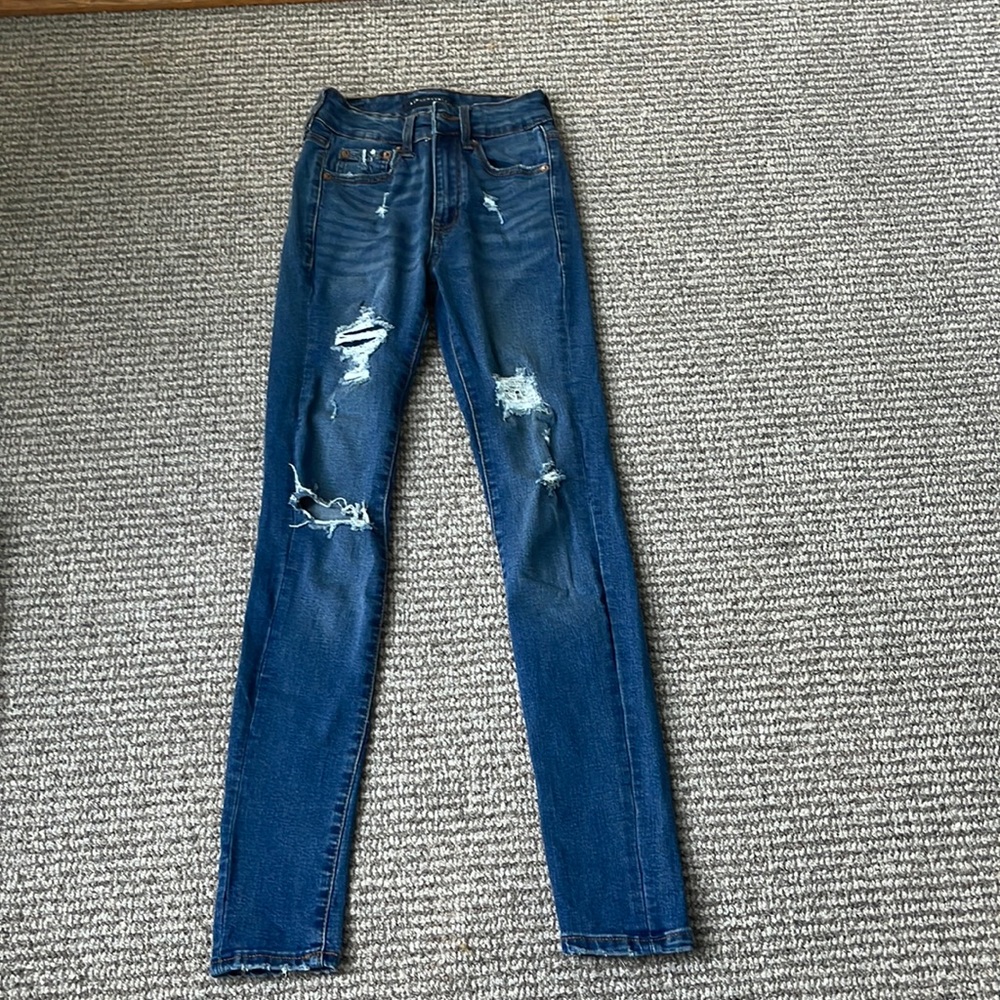 Aeropostale high rise jeggings size 00 regular